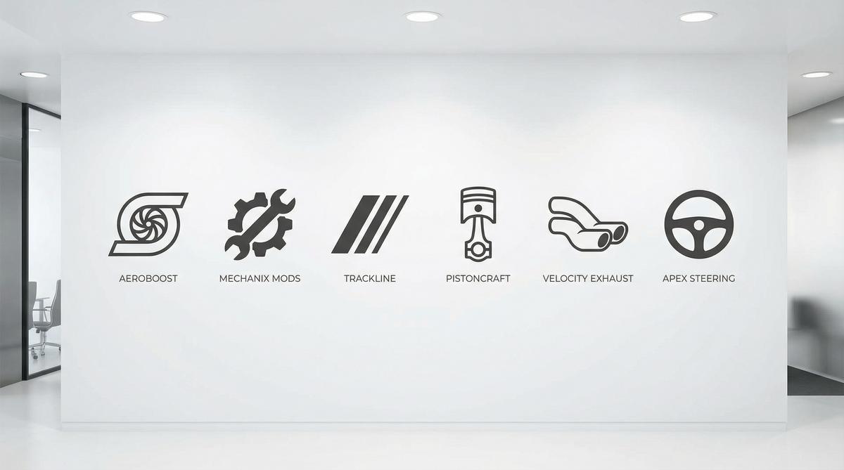 香蕉视频合作改装品牌Logo墙